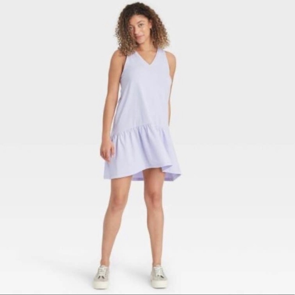 Lavender Casual Dress
